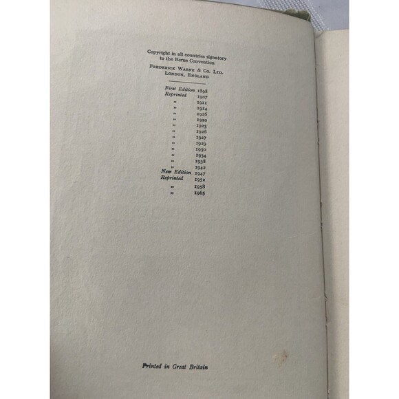 Vtg ‘The Nursery Rhyme Book’ by Andrew Lang Illust. By Leslie Brooke UK - Picture 6 of 10